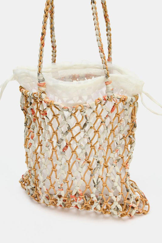 BRAIDED WOVEN HANDBAG