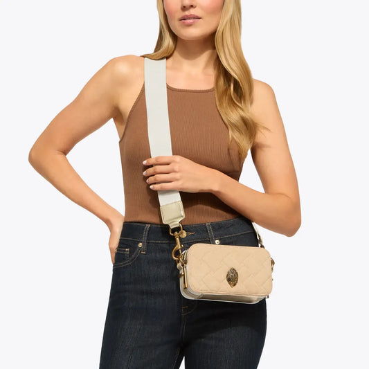 dual zip small kensington camera bag