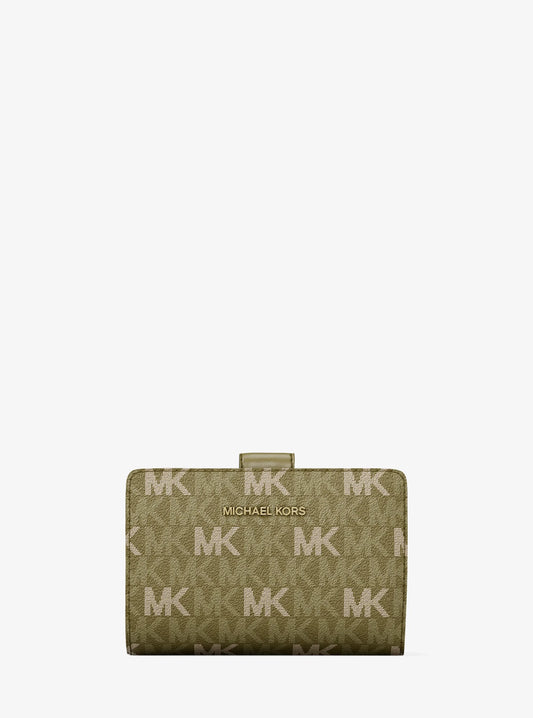 Jet Set Travel Medium Signature Logo Billfold Wallet