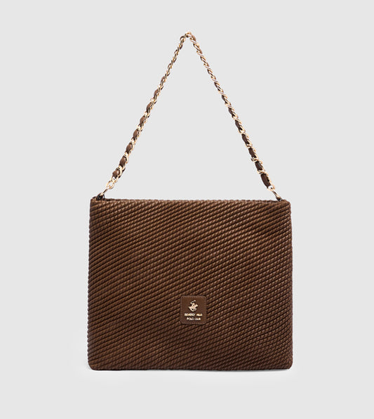 Textured Shoulder Bag