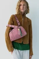 Embellished shoulder bag