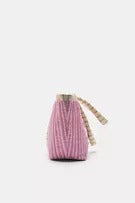 Striped tote bag