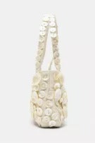 Button shoulder bag