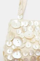 Button shoulder bag