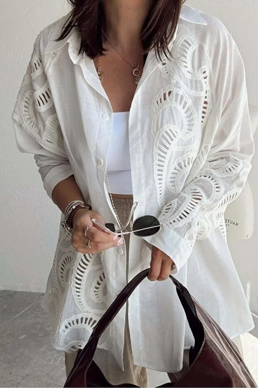 Cotton White Shirt