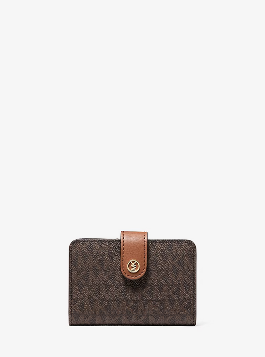 Jet Set Travel Small Signature Logo Billfold Wallet