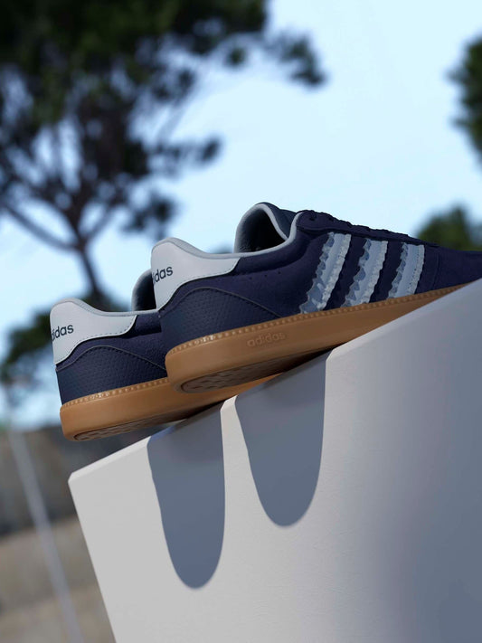 adidas Coral Blue Breaknet Sleek Trainers