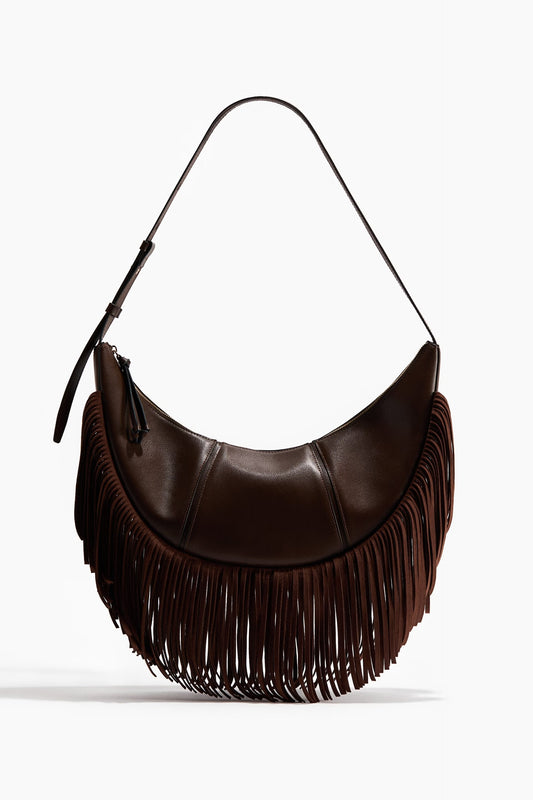 Fringed crossbody bag