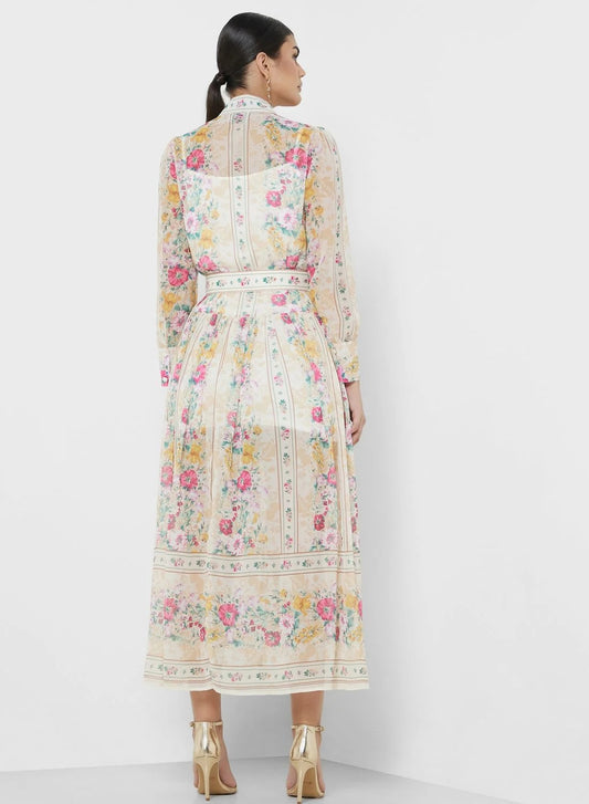 Floral Chiffon Dress