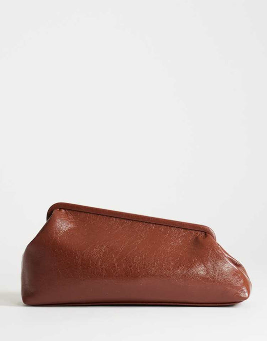 Topshop Anna angular clutch bag