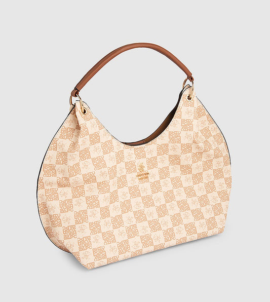 Monogram Patterned Shoulder Bag