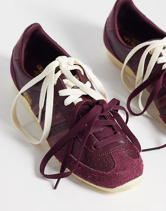 adidas Originals Japan trainers in burgundy