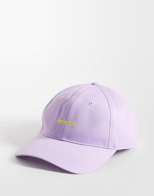 adidas Performance Three Stripes Studios baseball cap in purple