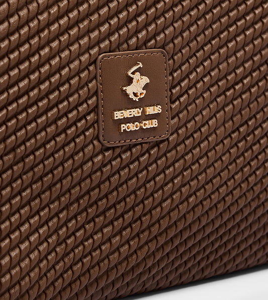 Textured Shoulder Bag