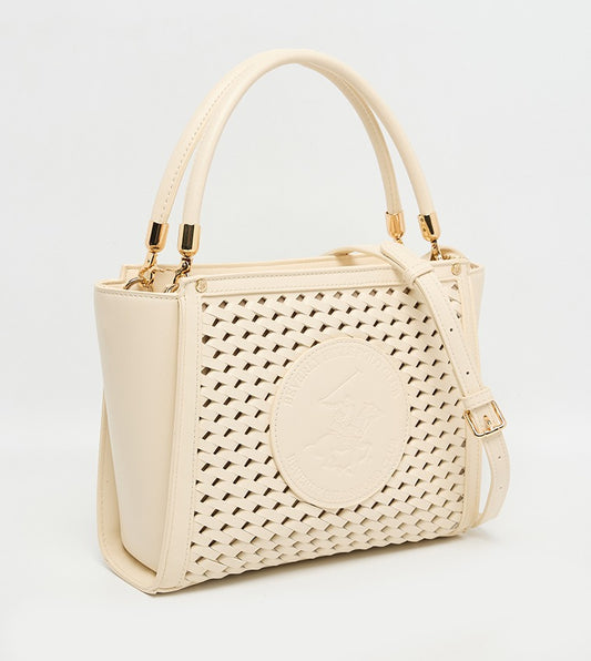 Logo Detail Satchel Bag