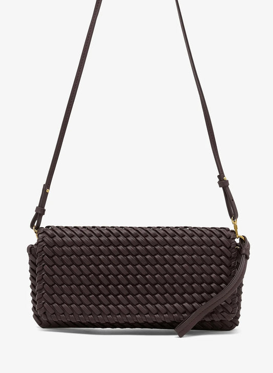 woven textured crossbody
