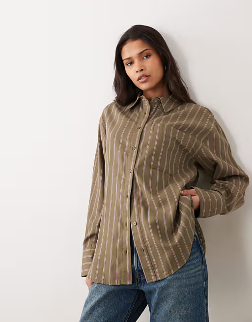 Classic cotton shirt  stripe