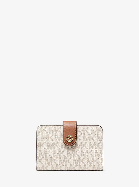Jet Set Travel Small Signature Logo Billfold Wallet