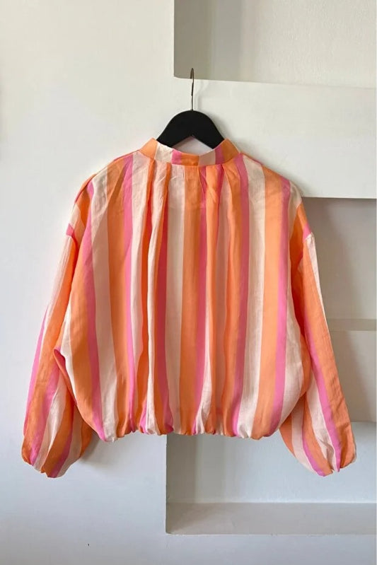 Orange Pink Design Jacket