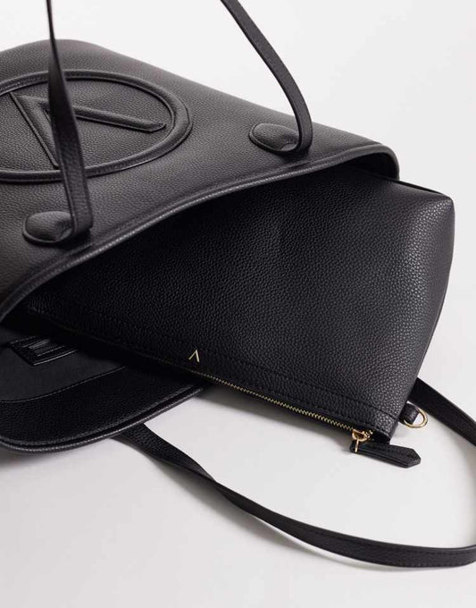 Valentino Special covent shoulder tote bag in black - BLACK