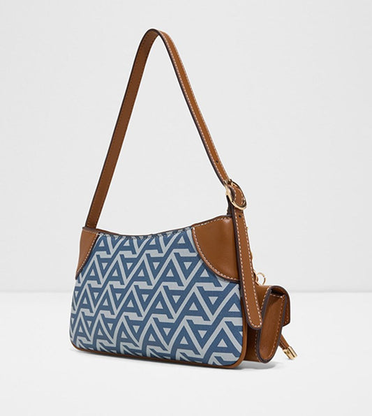 KELIA Monogram Patterned Shoulder Bag